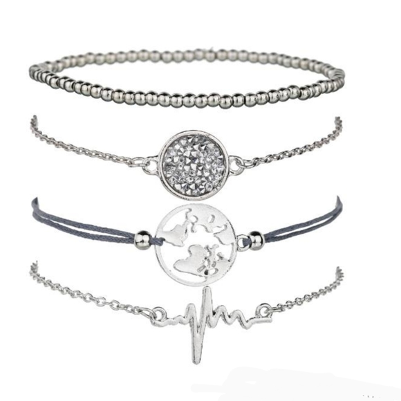 2/$25🌸 4 Pc/Set boho bracelets - Picture 9 of 10